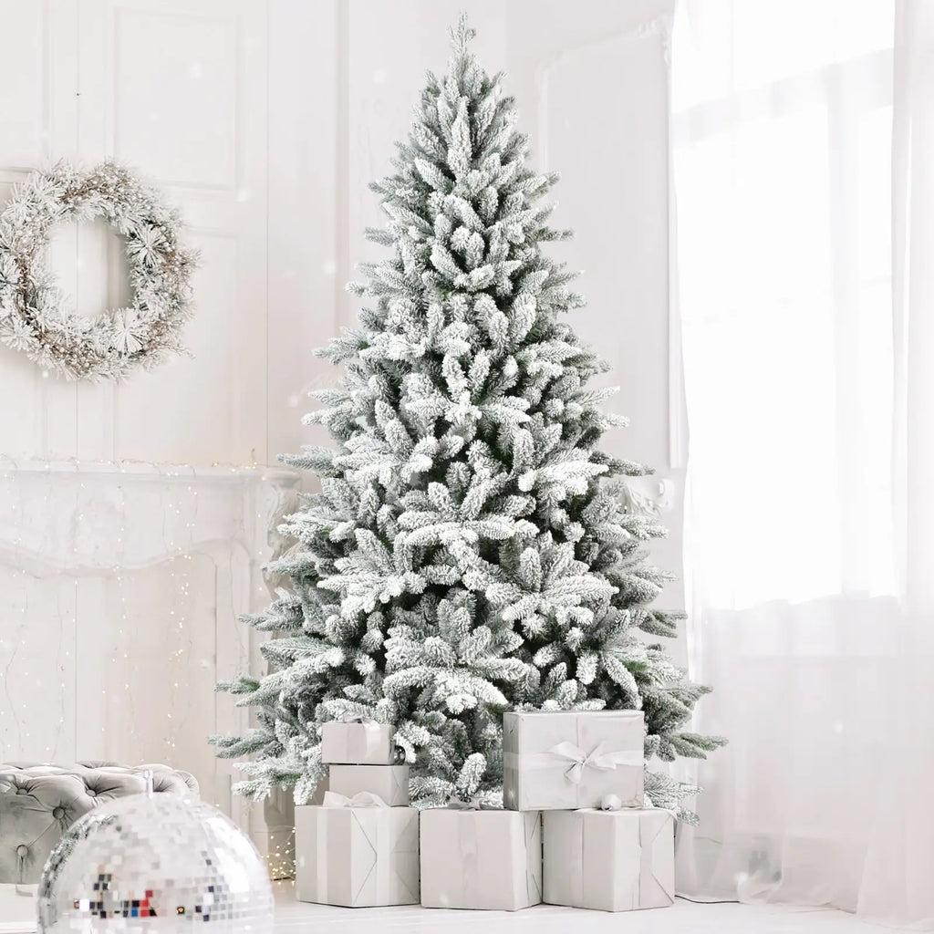 PVC Flocking Artificial Christmas Tree